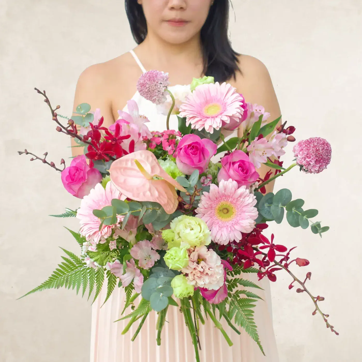 pink-red-lime-green-flower-bouquet-garden-style-01