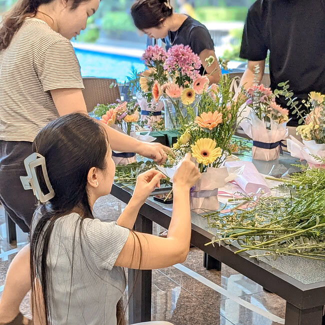 IMH Flower Arrangement Workshop Photo 3