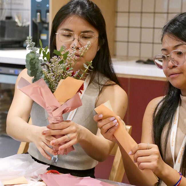WeWork Floral Arrangement Workshop Photo 10