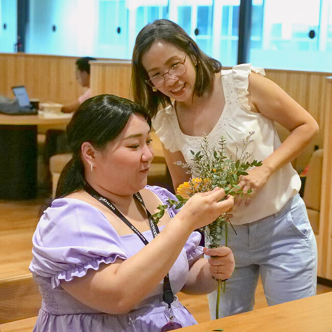 WeWork Floral Arrangement Workshop Photo 4