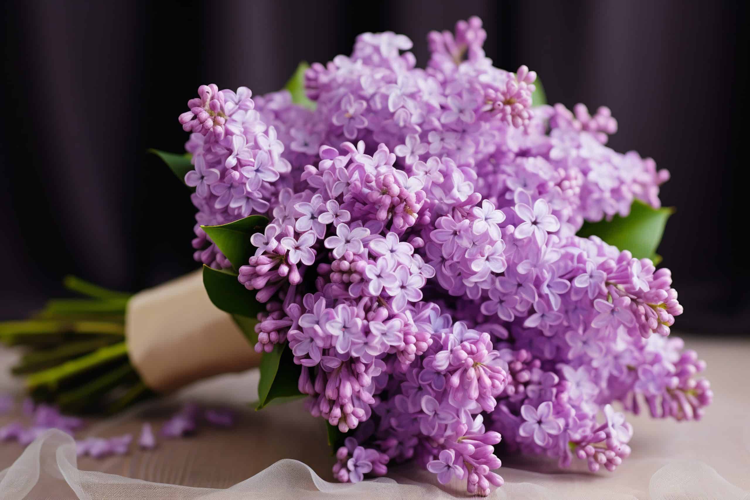 lilacs bouquet